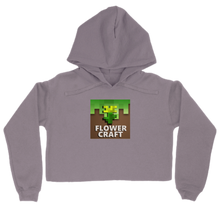 Flowercraft - Cropped Women's Hoodie