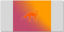 Scrrambled Fox XXL Mousepad