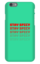 Stay Spicy iPhone Case