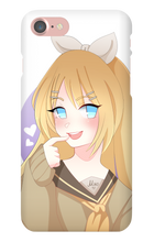 miko_ribbit iPhone Phone Cases (art by dellelone)