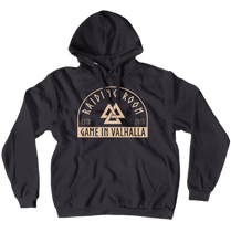 Half Shield Game in Valhalla Hoodie