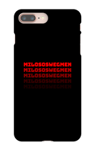 MILOSOSWEGMEN Iphone case (Red)