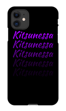 Kitsunessa iPhone Case (Purple)