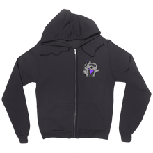 kmenzeLove zip-up hoodie