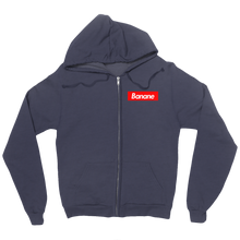 Hoodie zip "Banane"
