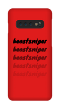 Samsung Handyhülle im beastsniper schatten Design