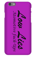 Low Lies iPhone Cases