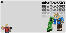 Großes Mauspad - MineMax Motiv