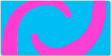 cotton candy version of the jake Mousepad
