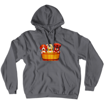 Hoodies (No-Zip/Pullover)-High quality-3 doggies