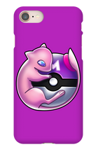 Mew on Master Ball iPhone Case