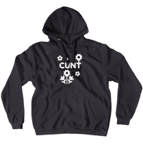 Cunt Hoodie - White Ink