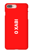 O Xabi iPhone Phone Cases - Logo OXabi White