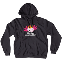 King Gary Axolotl Hoodies (No-Zip/Pullover)