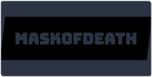 mask0fdeath XXL Gaming Mousepad