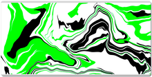 Green and black twirl  XXL Gaming Mousepad