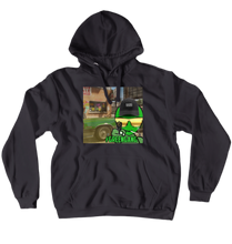 Green Alien Hoodies (No-Zip/Pullover)