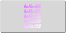 keller55live XXL Gaming Mousepad