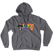Insomnia Kitties Caticorn Hoodie No-Zip/Pullover)
