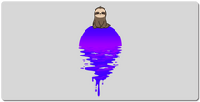 Not Vortexx Sitting Sloth XXL Gaming Mousepad