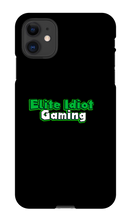 Elite Idiot Gaming Text IPhone Case