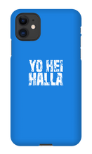 Yo Hei Halla iPhone Deksel Hvit Design