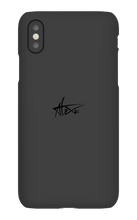 AlexRP iPhone Phone Cases (Logo Bianco)
