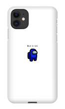 Blue is sus iPhone Phone Cases