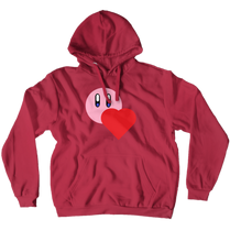 Kirby Heart Hoodies (No-Zip/Pullover)
