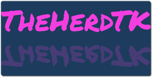 TheHerdTK Name XXL Gaming Mousepad