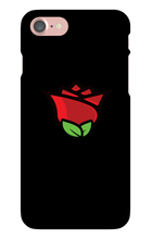 Cover Iphone (Rosa rossa senza scritte)