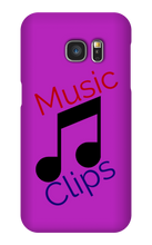 music clips Samsung Phone Cases