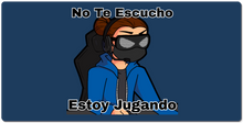 Alfombrilla de ratón XXL Estoy Jugando