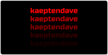 kaeptendave XXL Gaming Mousepad