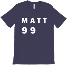 Matt.99 White Text T-Shirt