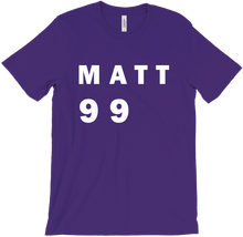 Matt.99 White Text T-Shirt