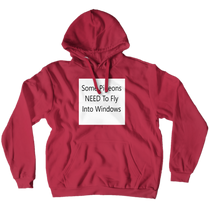 window pigeon Hoodies (No-Zip/Pullover)