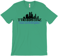 Pink/Green/Blue/Red/White T-shirt Black Logo