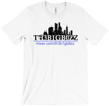 Pink/Green/Blue/Red/White T-shirt Black Logo