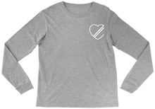 Hello How Are You? Long-Sleeve-Tee White Symbol