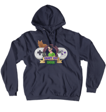 Crazy Cat Gamer's Logo Hoodies (No-Zip/Pullover)