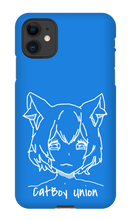 Catboy Union iPhone case (White)
