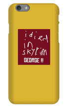 Knick's art on phonecase