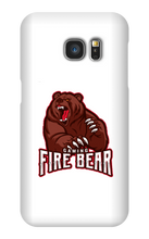Fire Bear Samsung Phone Case