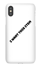I want this item phone case