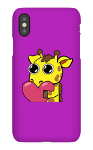 lexxlegion heart giraffe iPhone Phone Cases
