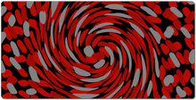 Red and Black swirl XXL Gaming Mousepad