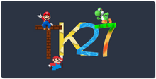 TK 27 logo XXL Gaming Mousepad