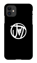 Jonah Moore iPhone Phone Cases (White Logo)