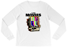 I Love Movies Long Sleeve Tee
